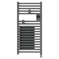 Radiateur sèche-serviettes connecté Riva 5 Etroit avec soufflerie 1300W Menhir (471650)