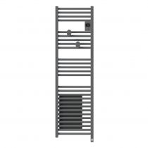 Radiateur sèche-serviettes connecté Riva 5 Etroit avec soufflerie 1500W Menhir (471651)