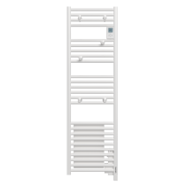 Radiateur sèche-serviettes Doris Digital étroit 1300W blanc (851137)