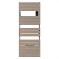 Radiateur sèche-serviettes Riviera 2 1000W brun sable (497538)