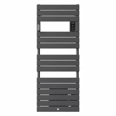 Radiateur s�che-serviettes Riviera 2 1000W gris menhir (497539)