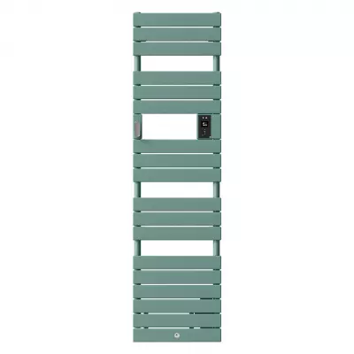 Radiateur s�che-serviettes Riviera 2 �troit 0500W vert eucalyptus (497556)