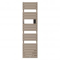 Radiateur sèche-serviettes Riviera 2 étroit 0750W brun sable (497546)