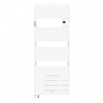 Radiateur sèche-serviettes Riviera 2 mixte avec soufflerie 1750W blanc brillant (490234)