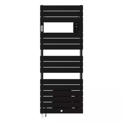 Radiateur s�che-serviettes Riviera 2 mixte avec soufflerie 1750W noir carbone (490238)
