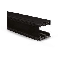 rail 3a alu noir 230v 3m (x10) (82033)