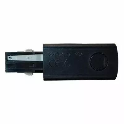 rail 3a connect triphase alim et fin noir droit 230v (82233)
