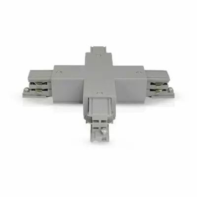 rail 3a connect triphase croix x argent (8261)