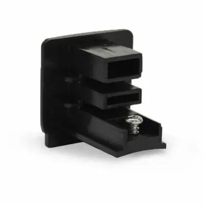 rail 3a connect triphase fin double sens noir gauche/droite 230v (82231)