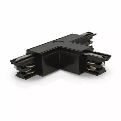 rail 3a connect triphase forme t noir gauche circuit exterieur 230v    (100774)
