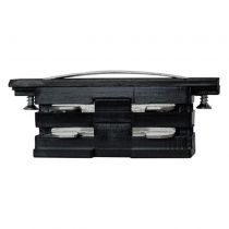 rail 3a connect triphase jonction noir 230v (8213)