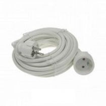 Rallonge de 5m blanche 3G1.5 (0232214)