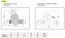 Réducteur stabilisateur de pression (R5331)