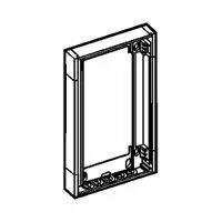 Rehausse pour coffret Drivia 13 modules 1 rang�e + platine de branchement (401381)