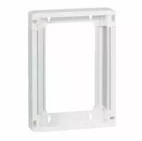 Rehausse pour coffret Drivia 13 modules 2 rang�es - Blanc RAL 9003 (401372)