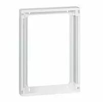 Rehausse pour coffret Drivia 18 modules 3 rang�es - Blanc RAL 9003 (401273)