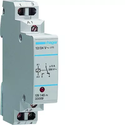 Relais d interface TBT-BT tension d\'entr�e 10 � 26V~ (EN145)