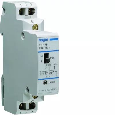 Relais DSC VMC gaz tension d\'entr�e 24 V~50Hz (EN175)