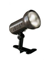 REMORA - Spot à pince E27 100W max, orientable, graphite, lampe non incl. (0692)