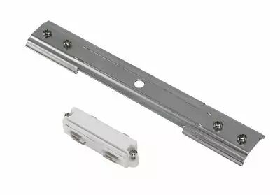 Renfort m�canique droit, pour rail 1 allumage en saillie, int�rieur, nickel mat (143151)