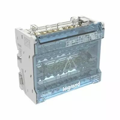 R�partiteur modulaire t�trapolaire 100A 4 modules (400405)
