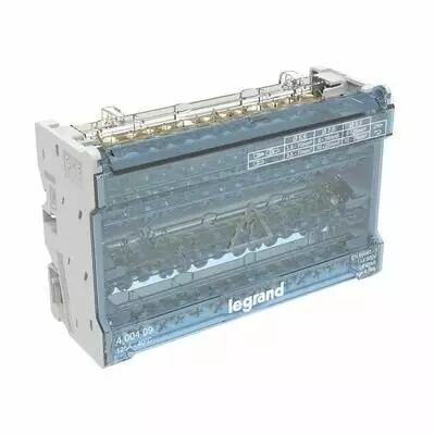 R�partiteur modulaire t�trapolaire 125A 8 modules (400408)