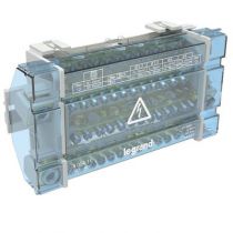 Répartiteur modulaire tétrapolaire 160A 10 modules (400411)