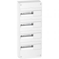 Resi9 - Coffret en saillie Blanc (RAL 9003)- 4 rangées de 13 modules (R9H13404)