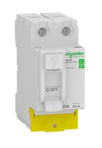 Interrupteur différentiel 30mA 63A type A, SCHNEIDER ELECTRIC