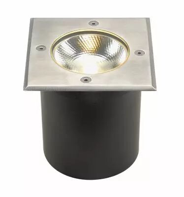 ROCCI, encastr� de sol ext�rieur, carr�, inox, LED, 8,6W, 3000K, IP67, collerette inox 316 (227604)