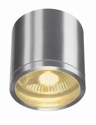 ROX, plafonnier ext�rieur, alu bross�, GU10/QPAR111, 50W max, IP44 (1000332)