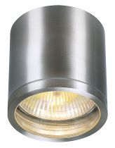 ROX, plafonnier extérieur, alu brossé, GU10/QPAR111, 50W max, IP44 (1000332)