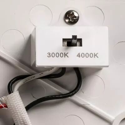RUBA, applique et plafonnier ext�rieur, blanc, LED, 22W, 3000/4000K, interrupteur CCT (1005090)