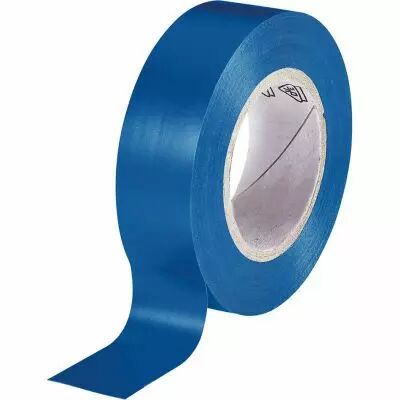 Ruban adh�sif isolant PVC 10mx15mm Bleu (BR403)