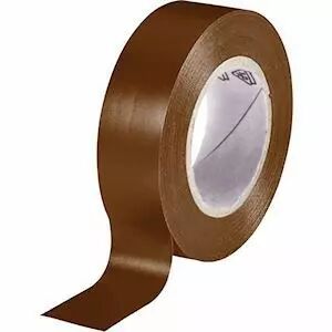 Ruban adh�sif isolant PVC 10mx15mm brun (BR401)