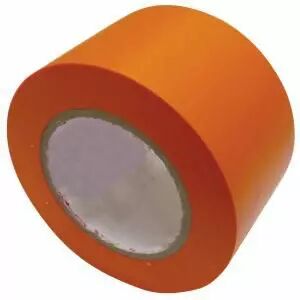 Ruban adh�sif isolant PVC format 50mmx25mx0,15mm orange (BR406)
