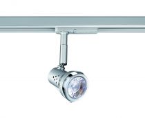 RUBIS 029 - Spot Rail 1 all. 029 GU10, blanc, a/lpe LED 6W 3000K 500lm incl (0324)