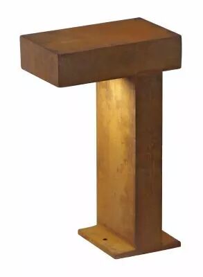 RUSTY� PATHLIGHT, borne ext�rieure, fonte rouill�e, GX53/TCR-TSE, 9W max, IP44 (230090)