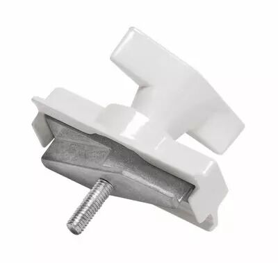 S-TRACK, adaptateur m�canique, pour rail 3 allumages, int�rieur, blanc (1001395)