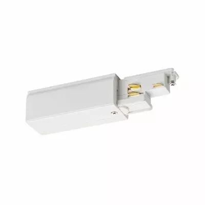 S-TRACK, alimentation, Dali, terre droite, pour rail 3 allumages, int�rieur, blanc (1002639)