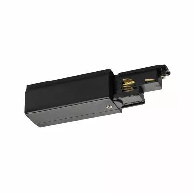 S-TRACK, alimentation, Dali, terre gauche, pour rail 3 allumages, int�rieur, noir (1002638)