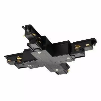 S-TRACK, conecteur en X, Dali, pour rail 3 allumages, int�rieur, noir (1002655)