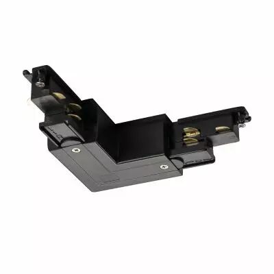 S-TRACK, connecteur 90�, Dali, terre int�rieure, pour rail 3 allumages, int�rieur, noir (1002647)