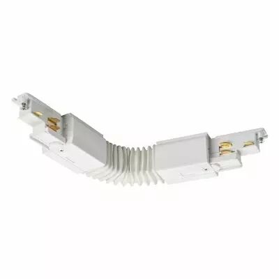 S-TRACK, connecteur flex, Dali, pour rail 3 allumages, int�rieur, blanc (1002646)