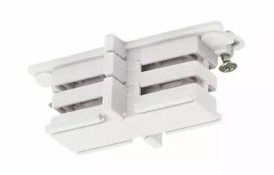 S-TRACK, mini-connecteur, pour rail 3 allumages, int�rieur, largeur 3,1cm, blanc (1001382)