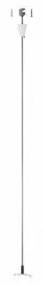 S-TRACK, suspension rigide, pour rail 3 allumages, int�rieur, blanc (1001390)