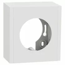 SCHNEIDER ELECTRIC - Odace - boîte pour montage en saillie - 1 poste associable - blanc craie (S920762)