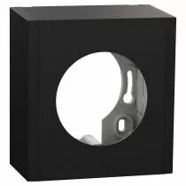SCHNEIDER ELECTRIC - Odace - boîte pour montage en saillie - 1 poste associable - noir onyx (S940762)