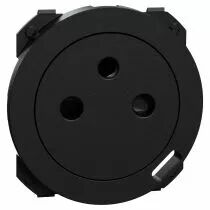 SCHNEIDER ELECTRIC - Odace - enjoliveur seul - pour prise affleurante et chargeur USB-C - noir onyx (S949040)