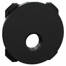 SCHNEIDER ELECTRIC - Odace - enjoliveur seul - pour prise TV - noir onyx (S949440)